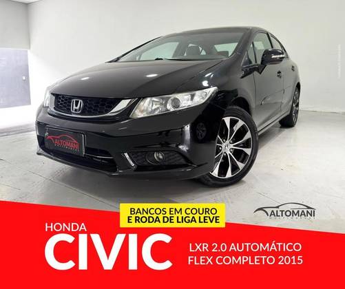 HONDA CIVIC 2.0 LXR 16V FLEX 4P AUTOMÁTICO